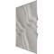 Ekena Millwork 19 5/8in. W x 19 5/8in. H Rogue EnduraWall Decorative 3D Wall Panel Covers 2.67 Sq. Ft. WP20X20RGBCR - alternate 2